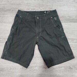 Kuhl Men's Ramblr Vintage Patina Dye Cargo Pockets Hiking Shorts Size 30